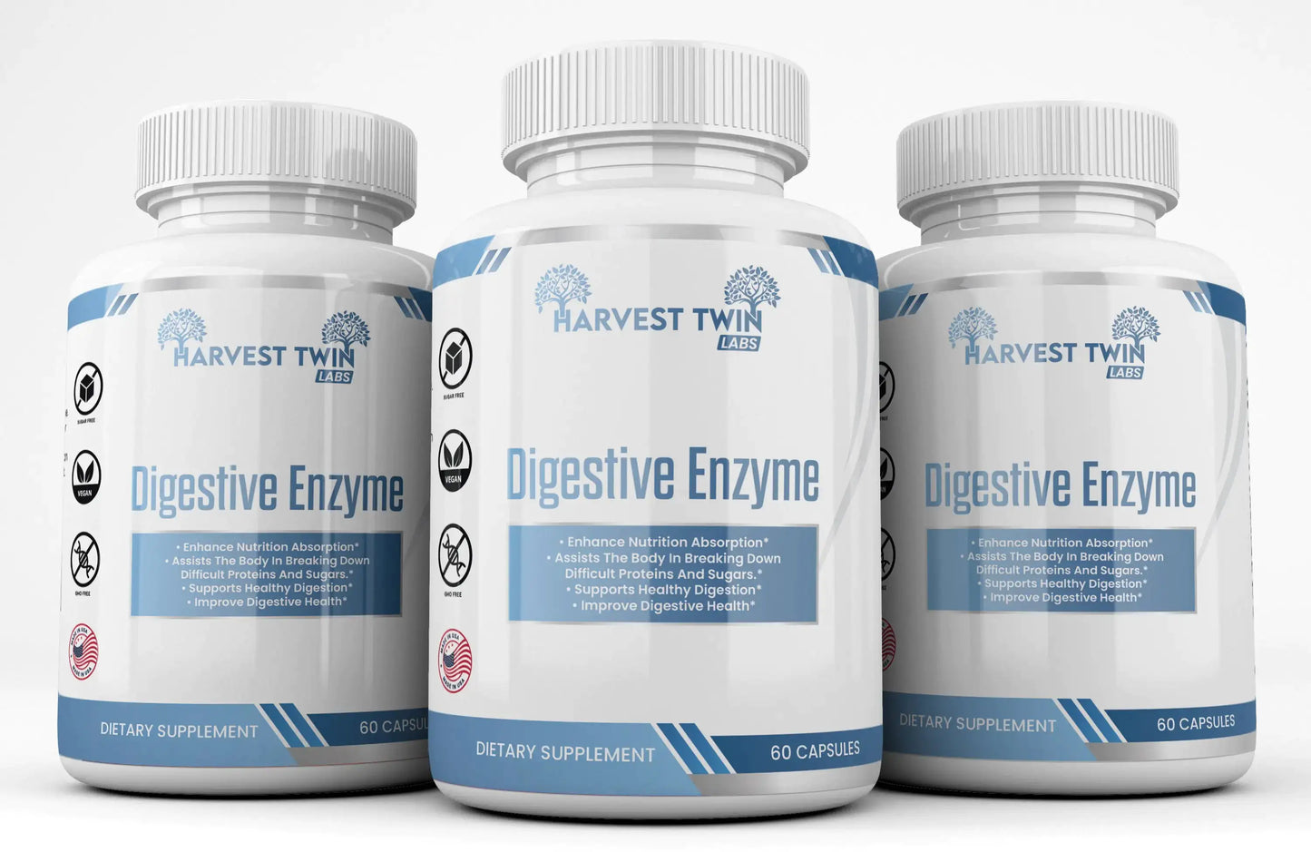 Harvest Twin Labs Digestive Enzyme Supplement