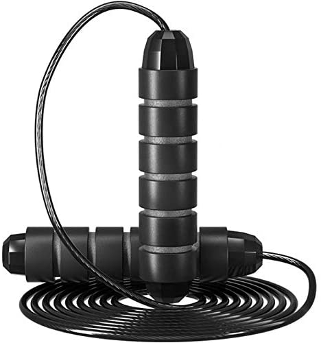 Adjustable Jump Rope - Black