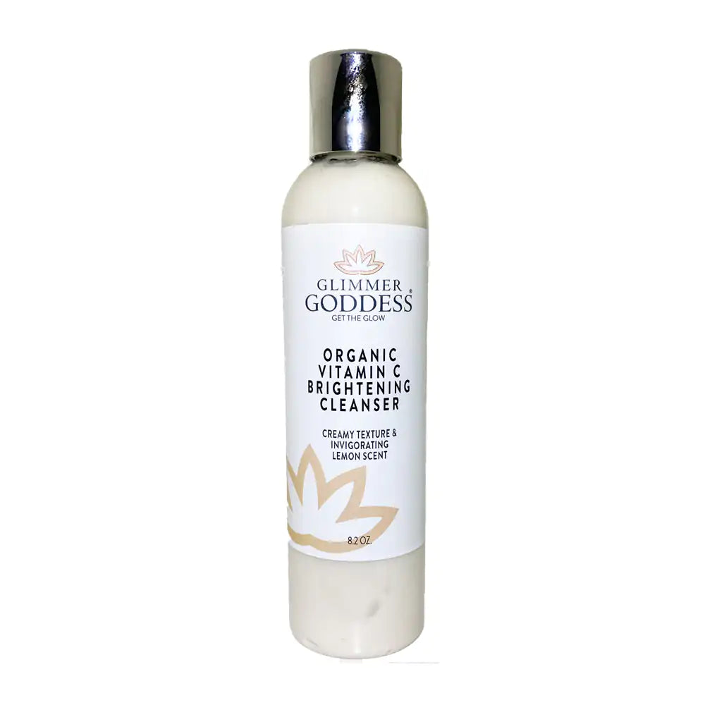 Glimmer Goddess Organic Vitamin C Skin Care 3 Step Cleansing Kit